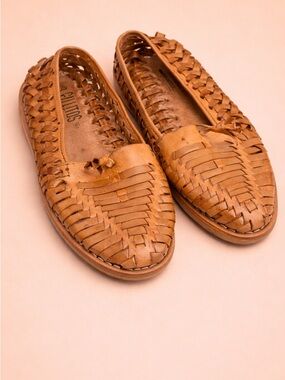 GALLITOS MEXICAN LEATHER HUARACHE SHOES